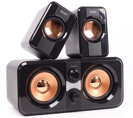 Vintage Wired Surround Sound Subwoofer Hifi 2.1 Speaker System 65dB