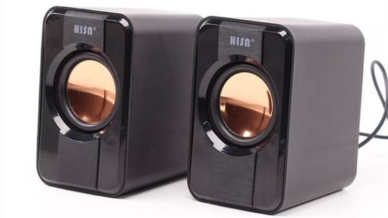 Vintage Wired Surround Sound Subwoofer Hifi 2.1 Speaker System 65dB