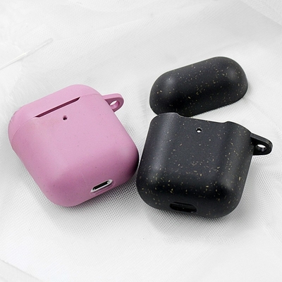 ODM Biodegradable Mobile Protector Cover Wood Bamboo Phone Case For Airpods