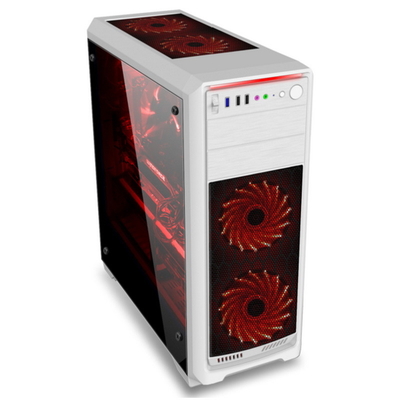 Transparent Computer Cabinet RGB Case For 410 Atx motherboard