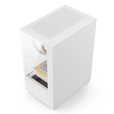Micro-ATX ITX PC Gaming Case 1 HDD Bay 1 SSD Drive Bay Both Black White Colors