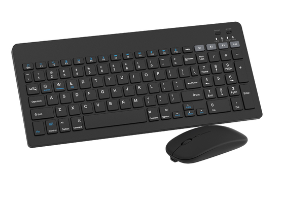 Minimalist All-black 99-key Wireless Keyboard With Wireless Charging Multi-DPI 4D Mouse For Offices Homes