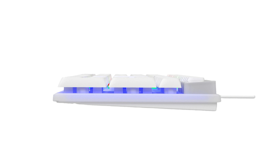 104 Keys Full-size Gaming Keyboard easy To Carry  Cool LED Rainbow Backlight All FN+F1-F12 Keys