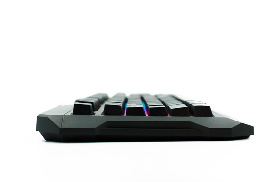 Rainbow Colored Design Gaming Keyboard With 104 Keys A2.8-meter Connecting Cable For Gamers Office Professionals