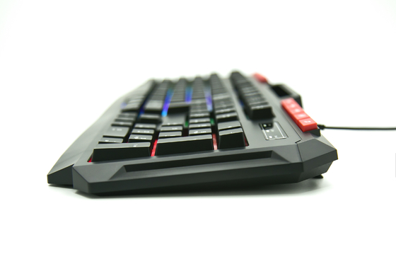 Customizable Portable Rainbow Backlit Gaming Keyboard With 104 Keys And 10 Hotkeys For Users Seeking Efficient Work