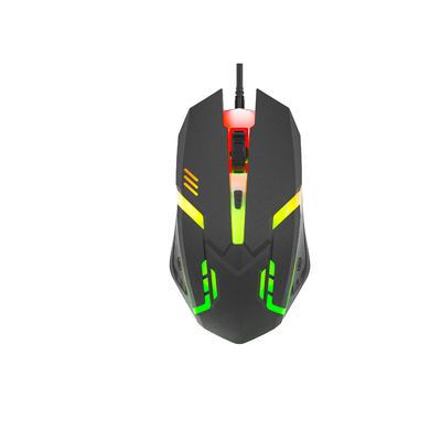 Gradient LED Lighting Multi-level Adjustable DPI Setting Equipped With 8108 Chip Gaming Mouse For Gamers And Office User