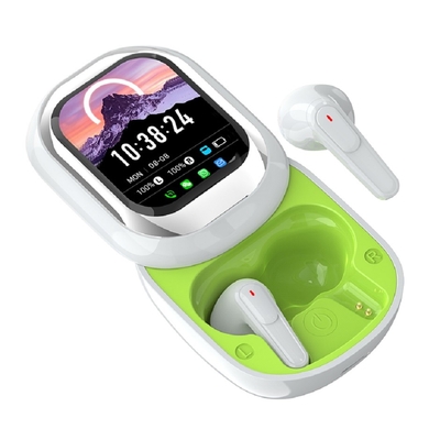 Bluetooth V5.4 Touch Controls 1-hour Charge For 3.5 Hours Talk Time IP4 Waterproof Supports WhatsApp Facebook Notifications