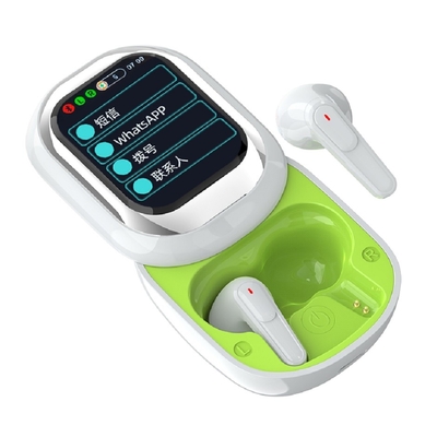 Bluetooth V5.4 Touch Controls 1-hour Charge For 3.5 Hours Talk Time IP4 Waterproof Supports WhatsApp Facebook Notifications