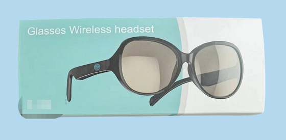 Integrated Wireless Glasses And Headphones Weighing Just 33g With 80mAh Battery For Long Life Equipped With 0916 Speakers