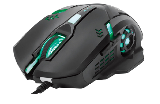 6D Design RGB Backlight 800-1200-1600-2000 DPI Switch Ergonomic Lightweight Keyboards Mouse For Gamers Office Users