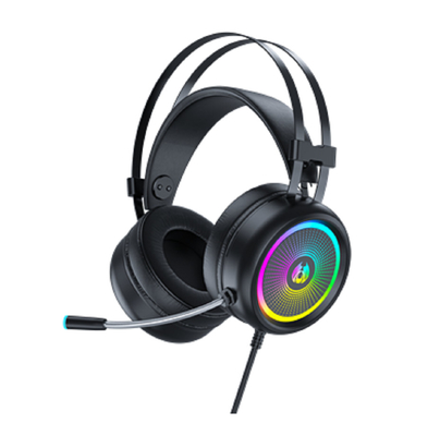 Bluetooth Headphone 16.8M RGB Colors 7.1 Sound Effects 20Hz-20kHz Frequency Range Φ50mm Speaker 6.0*5.0mm Omnidirectional Microphone For Gamers