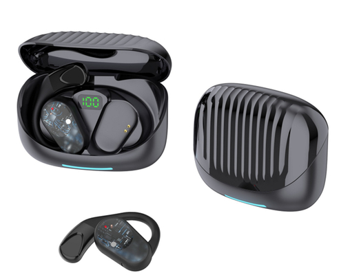 ETEK F14 Touch Button TWS/OWS Earphone Type-C Fast Charge 200mAh Color Box Included For Business People And Commuters