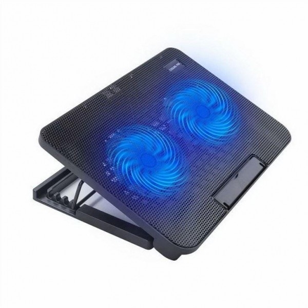 ETEK Pad de refroidissement d'ordinateur portable Carnet d'ordinateur portable plateau de refroidissement d'ordinateur portable extérieur Refroidisseur d'ordinateur portable de grande taille mais silencieux