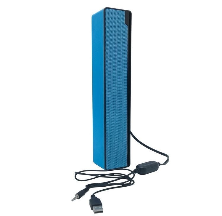 stéréo de câble AUX. 2,0 de Soundbar d'orateur d'ordinateur de 3.5mm pour le PC Labtop