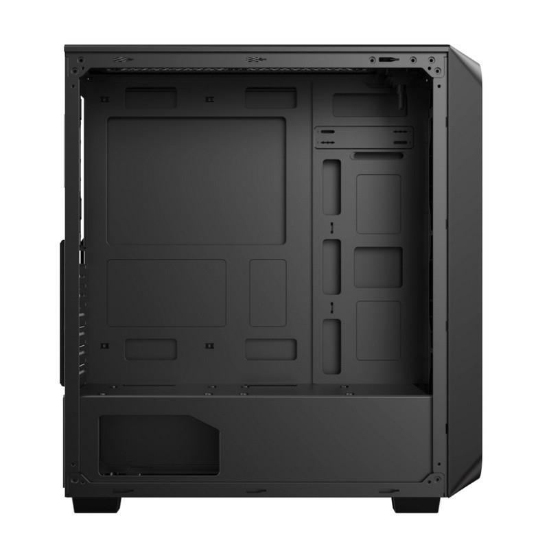 Micro ATX/ATX/ITX CASE Dazzle ARGB Effect Front Panel Bottom Mount Power Supply Disponible en noir et blanc