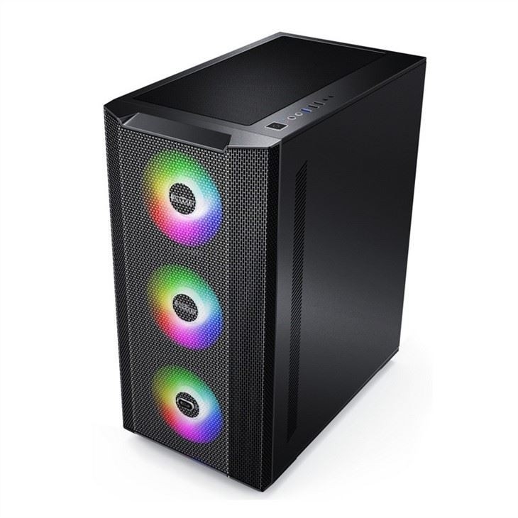 Boîtier d'ordinateur avec filtre anti-poussière de conception magnétique prend en charge 6 ventilateurs ATX mi-tour boîtier de jeu PC panneau latéral en verre gestion des câbles