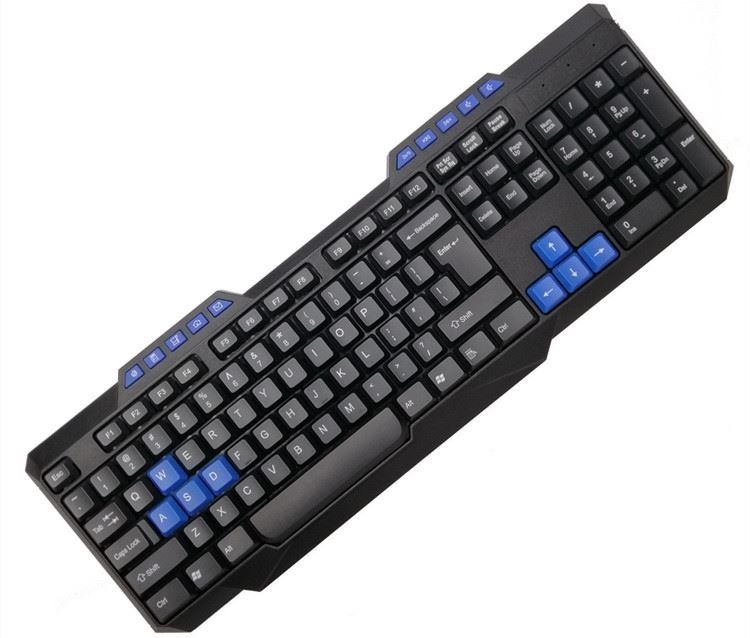 Le clavier et la souris d'ordinateur de câble par radio mince mécanique imperméable ont coloré les dessus de touche MA699R1