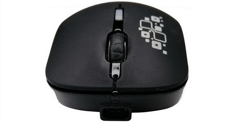 Souris sans fil ergonomique de clavier de la souris 2,4 G de DPI800 Bluetooth avec le récepteur de nano