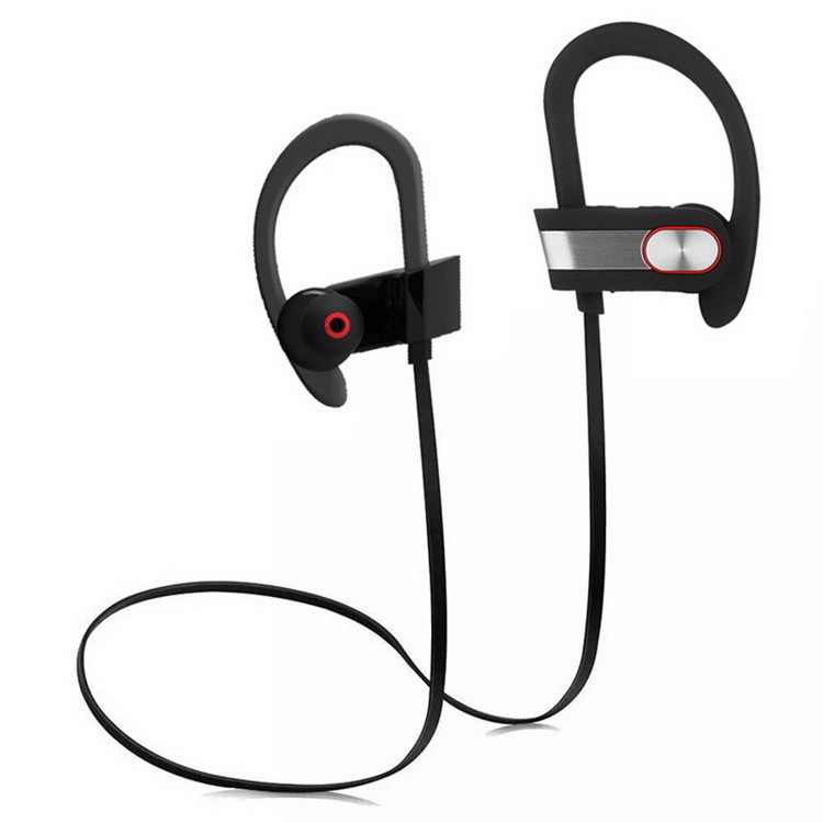 Écouteurs sans fil Bluetooth Jogger écouteurs intra-auriculaires IPX7 anti-transpiration pour la salle de sport en cours d'exécution
