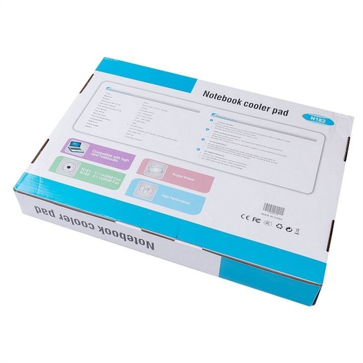 ETEK Laptop Pad de refroidissement- personnalisé 14 pouces RGB Laptop système de refroidisseur silencieux avec grand angle d'inclinaison