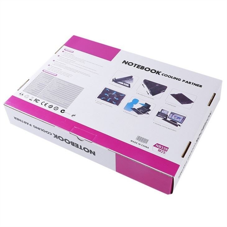 ETEK- ODM Plateau de refroidissement pour ordinateur portable quantique silencieux avec 1 ventilateur