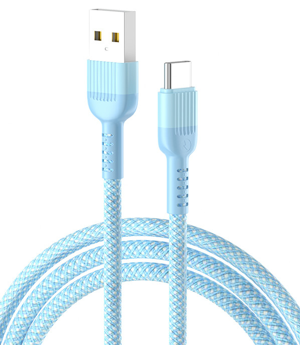 Câble de données USB rapide de charge mobile QC3.0 à la puissance maximale de type C 66W