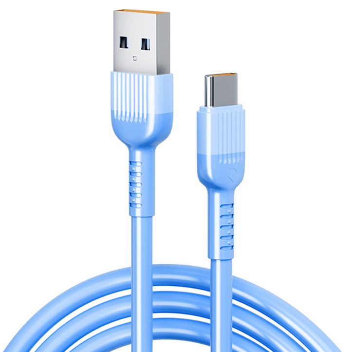 Câble de données USB rapide de charge mobile QC3.0 à la puissance maximale de type C 66W