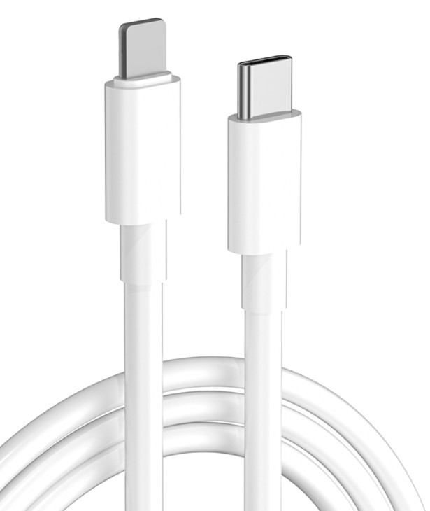 Type de câble rapide de données de bande USB du palladium 27W C à la foudre pour le remplissage d'Iphone