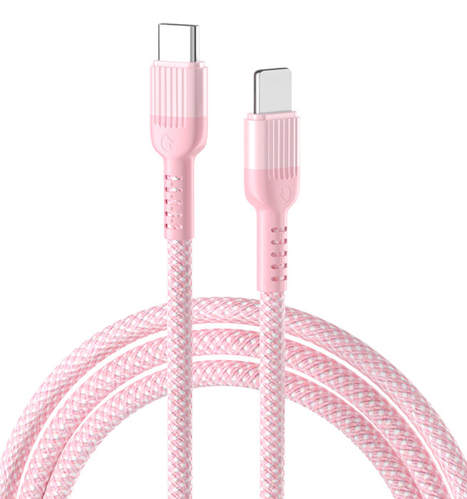 Type de câble rapide de données de bande USB du palladium 27W C à la foudre pour le remplissage d'Iphone