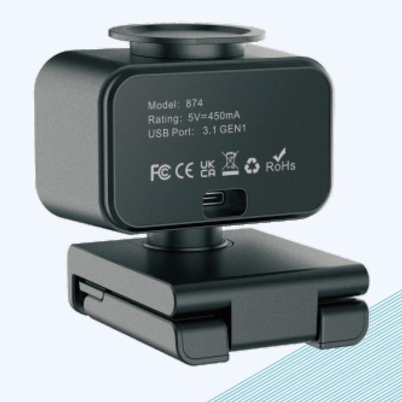 2K Conférence AI Webcam USB 3.1 Gen 1 HFR60FPS@YUY1080P Webcam sans perte pour ordinateur portable et PC
