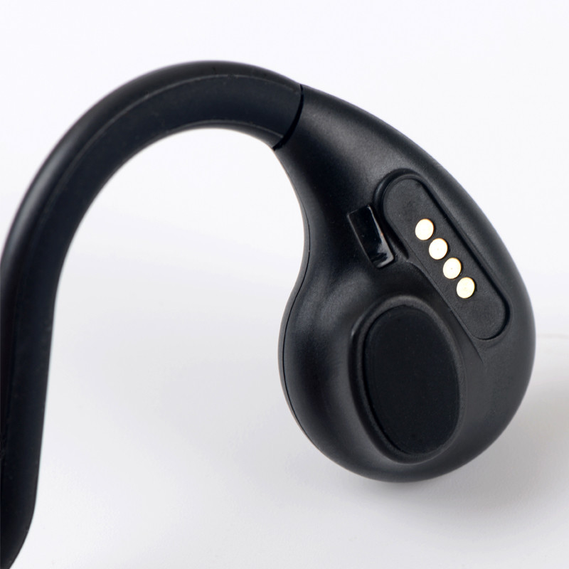 Conduction osseuse Écouteurs sans fil à oreille ouverte Bluetooth Écouteurs sportifs anti-sueur pour la course et les séances d'entraînement