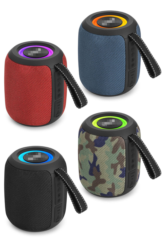 Portable 10W Hi-Fi Running Marquee Radio haut-parleur Bluetooth avec lumières, Convient pour l'appariement avec un téléviseur ou un projecteur pour profiter d'un temps audio et vidéo à domicile de haute qualité