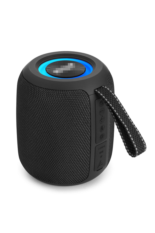 Portable 10W Hi-Fi Running Marquee Radio haut-parleur Bluetooth avec lumières, Convient pour l'appariement avec un téléviseur ou un projecteur pour profiter d'un temps audio et vidéo à domicile de haute qualité