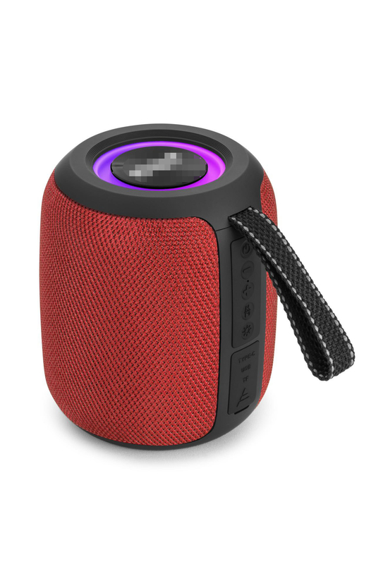 Portable 10W Hi-Fi Running Marquee Radio haut-parleur Bluetooth avec lumières, Convient pour l'appariement avec un téléviseur ou un projecteur pour profiter d'un temps audio et vidéo à domicile de haute qualité