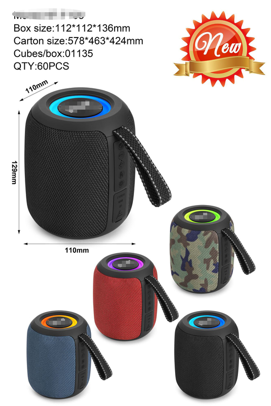Portable 10W Hi-Fi Running Marquee Radio haut-parleur Bluetooth avec lumières, Convient pour l'appariement avec un téléviseur ou un projecteur pour profiter d'un temps audio et vidéo à domicile de haute qualité