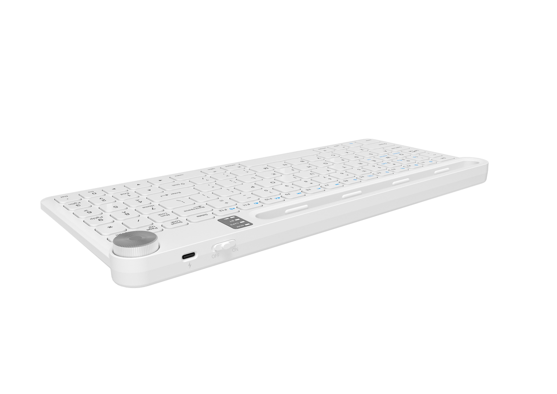 Clavier Bluetooth 3.0 ou 5.0 à 96 touches Portable pour une utilisation mobile fréquente avec des tablettes ou des ordinateurs portables