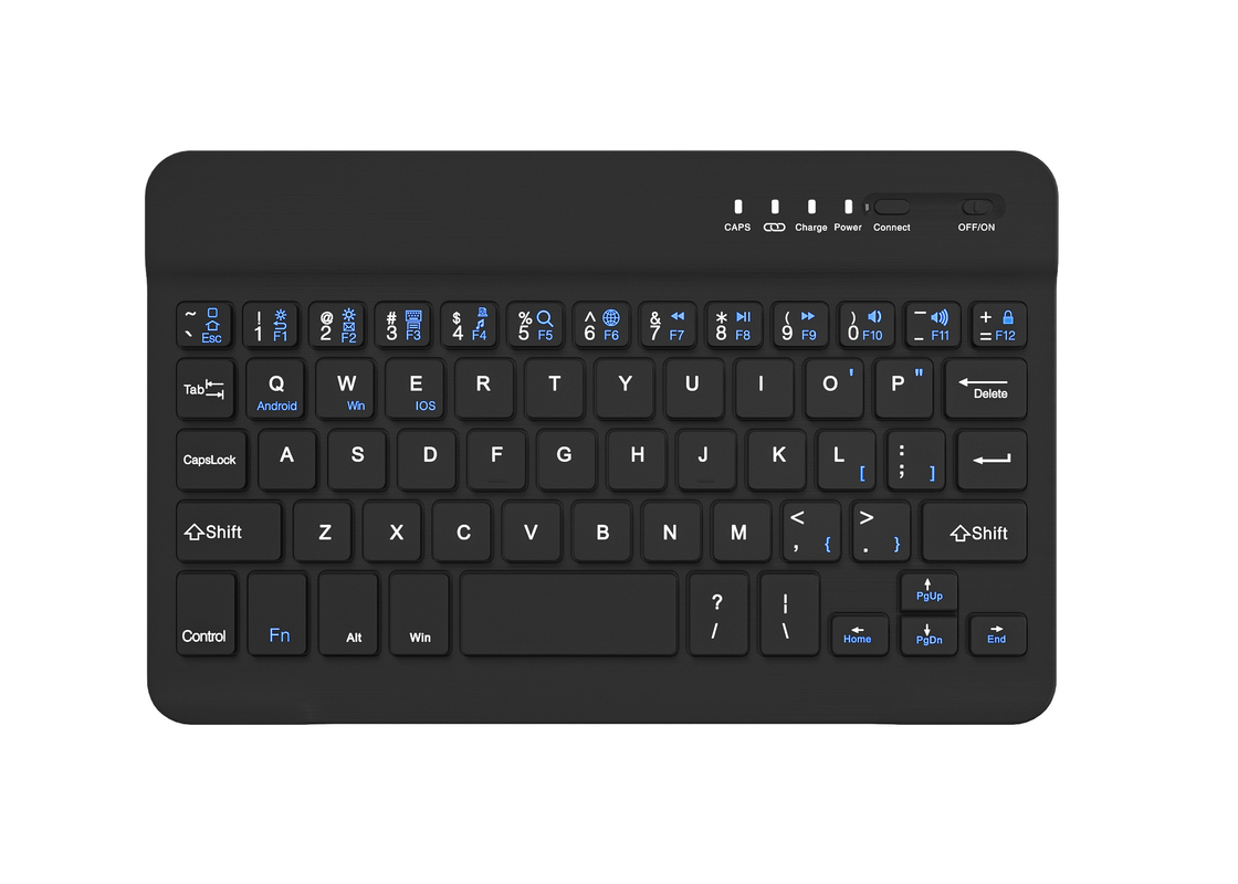 59 Keys Small Lightweight And Portable Bluetooth Keyboard For Use Anytime Anywhere On Apple IPad And Android Devices