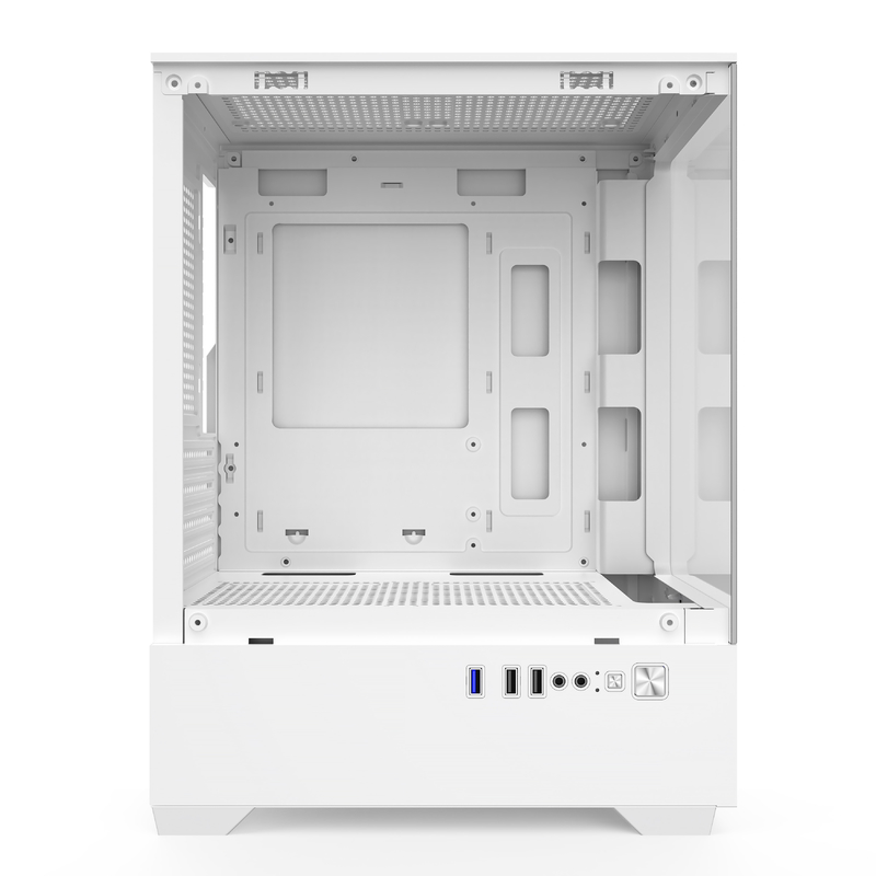 Micro-ATX ITX PC Gaming Case 1 HDD Bay 1 SSD Drive Bay Les deux couleurs en noir et blanc