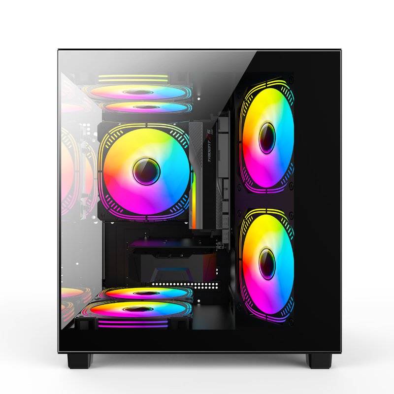 Micro-ATX / ITX PC Case Awesome Dissipation de chaleur prend en charge de nombreuses configurations de matériel différentes pour les joueurs professionnels