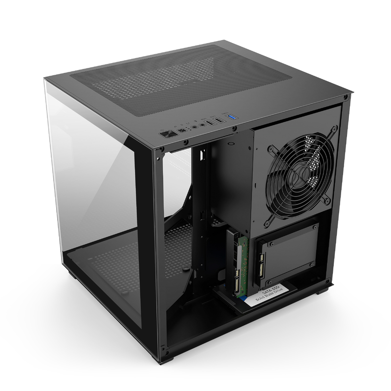 Micro-ATX / ITX PC Case Awesome Dissipation de chaleur prend en charge de nombreuses configurations de matériel différentes pour les joueurs professionnels