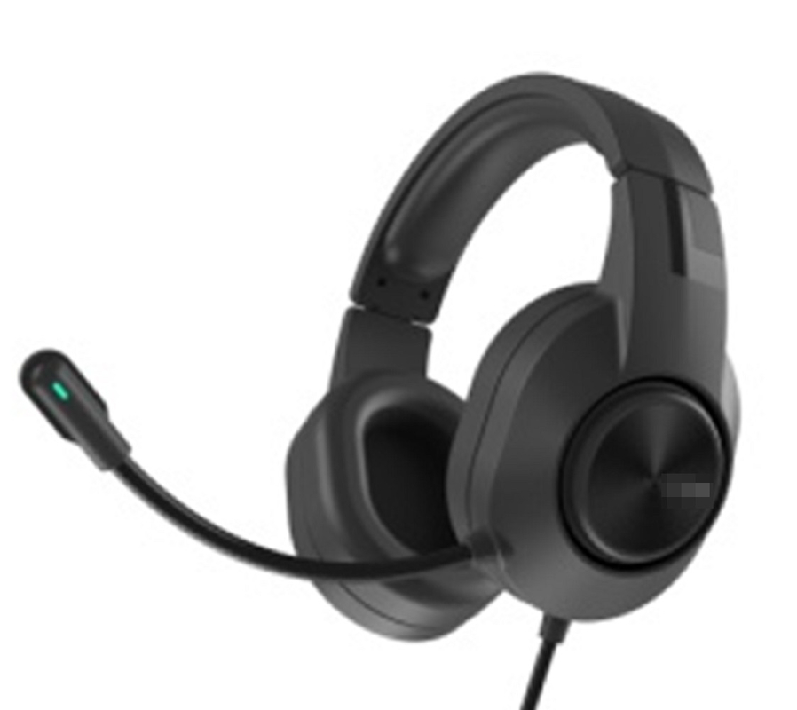 Un casque pour ordinateur double prise avec des effets d'éclairage époustouflants et une qualité audio impressionnante pour le plaisir de la musique et les conversations téléphoniques