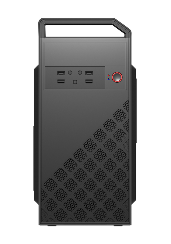 Le boîtier d'ordinateur de jeu portable avec un format MATX offre suffisamment d'espace pour l'installation et la mise à niveau du logiciel