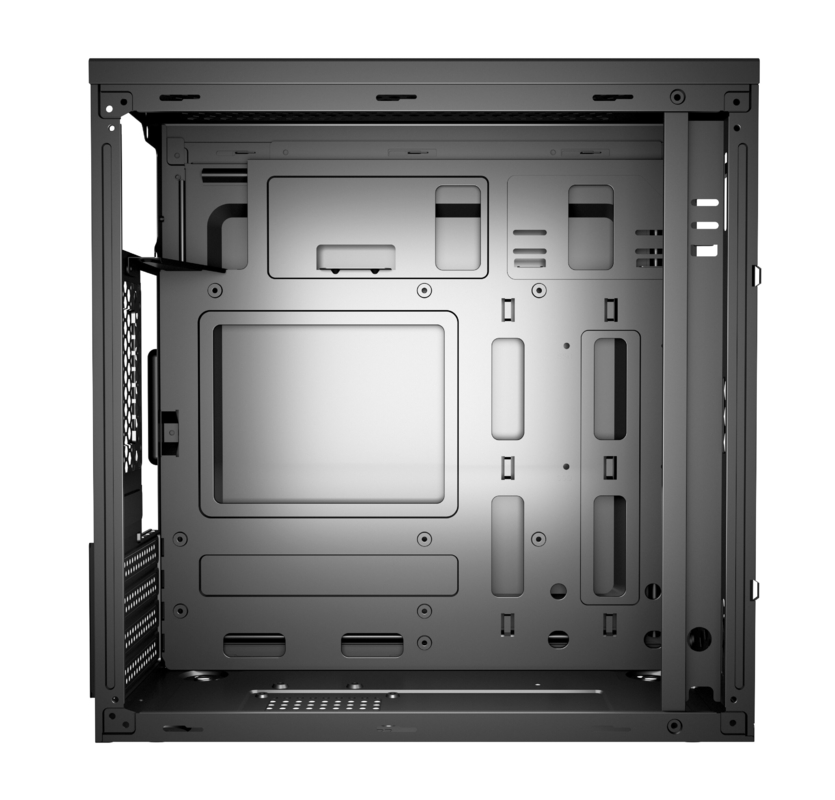 Le boîtier d'ordinateur de jeu portable avec un format MATX offre suffisamment d'espace pour l'installation et la mise à niveau du logiciel
