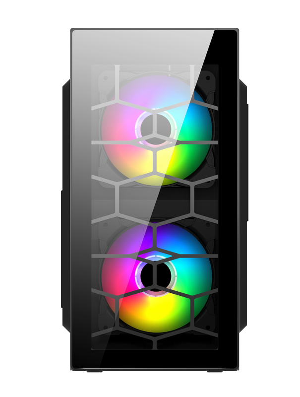 Étui pour ordinateur de jeu portatif, conçu avec le format MATX Fournir suffisamment d'espace pour l'installation de logiciels et la mise à niveau