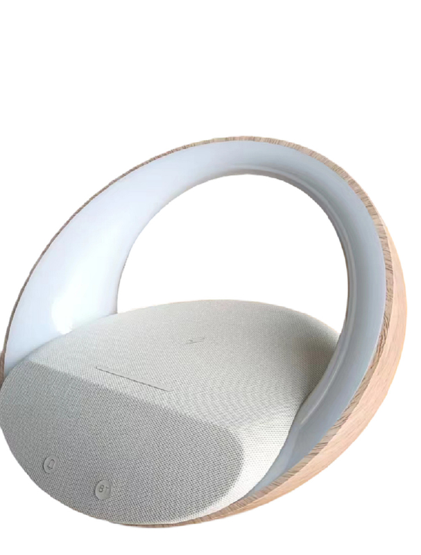 Multifonctionnel haut-parleur de recharge sans fil Connectivité Bluetooth Construit dans des lumières LED et un réveil pour les familles