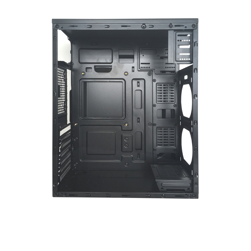Le boîtier d'ordinateur prend en charge les cartes mères ATX Micro ATX et ITX avec 7 emplacements d'expansion prend en charge l'installation d'un disque dur et de 2 SSD
