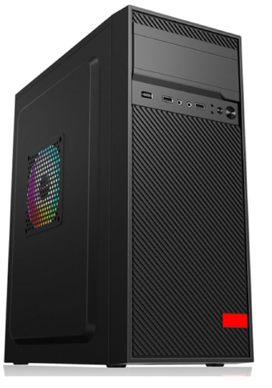 Casque d'ordinateur prend en charge 7 emplacements PCI 2 disques durs 3 SSD 1 lecteur de CD Caractéristiques 5 montures de ventilateur Compatible avec les cartes mères ATX Micro ATX et Mini ATX