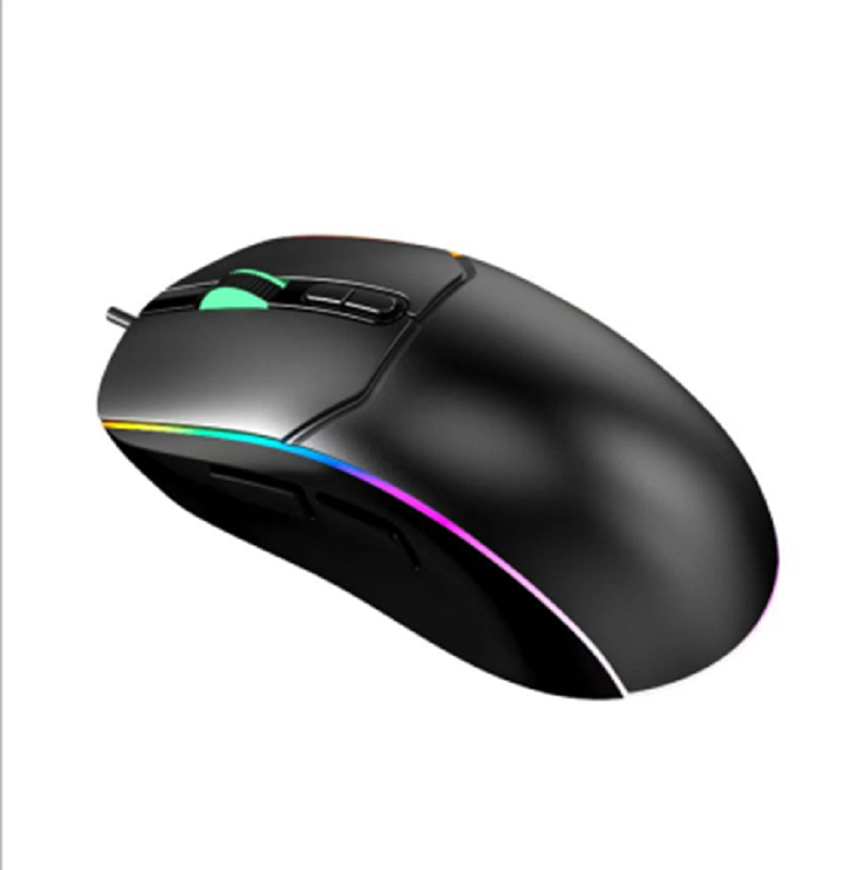 Définition macro multi-fonctionnelle 704F Puce réglable DPI Logo personnalisable Souris de jeu avancée avec moteur optique laser