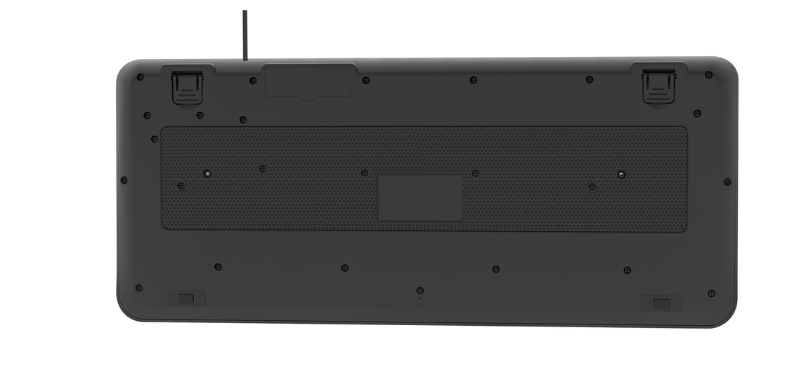 RGB rétroéclairage en mode lumière non respirante clavier avec film en fibre de carbone pour les joueurs passionnés de technologie