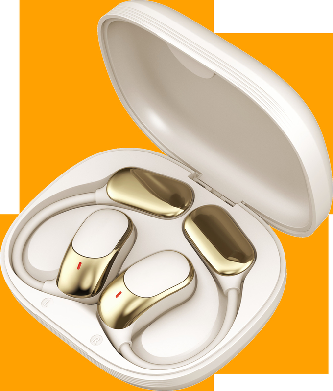 OWS TWS Bluetooth 5.4 Écouteur    12 mm Diaphragme composite Fonction de traduction Siri Activation 5,5 heures Durée de vie de la batterie Conception ergonomique